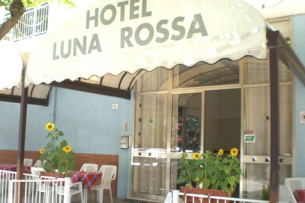 Hotel Luna Rossa Rimini Exterior photo